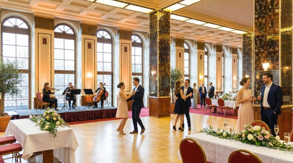 Ringcafe saal tanzen